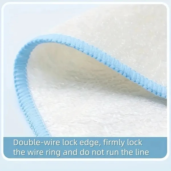 Eco-Friendly Bamboo Fiber Dishcloths - Magic Oil-Repellent & Grease-Free Cleaning Towels - Image 5